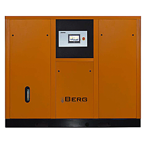Винтовые компрессоры BERG с прямым приводом, с частотно-регулируемым приводом.