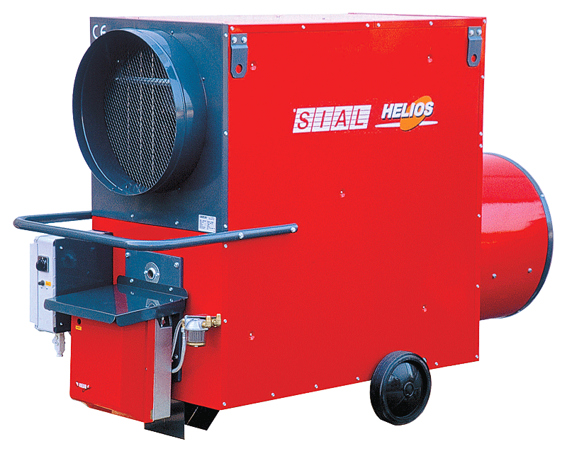 Helios - Передвижные генераторы горячего воздуха на жидком топливе