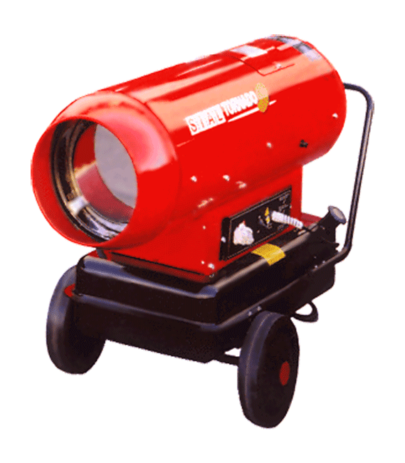 Tornado/GRYP - Генераторы горячего воздуха прямого сгорания, работающие на жидком топливе или керосине